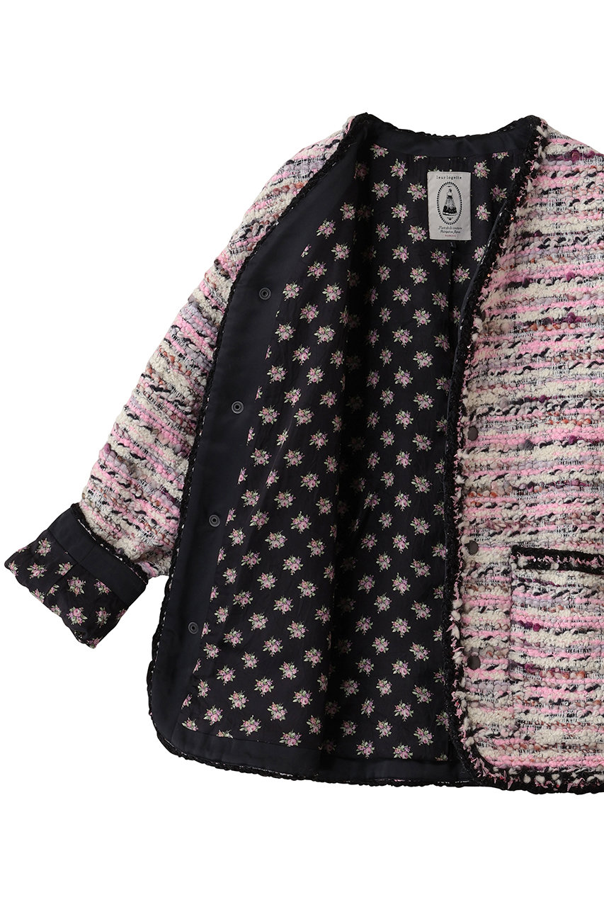 leur logette(ルール ロジェット)｜ツイードジャケット/ピンク の通販