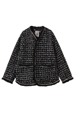 ルール ロジェット/leur logetteのツイードジャケット(110800/110801)