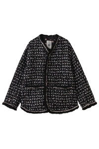 ルールロジェット　leur logette　エアリータフタコート leur logette ルールロジェットのピナフラワートップとエアリー