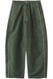 ミリタリーバックサテンパンツ(with bijou) ルール ロジェット/leur logette カーキ