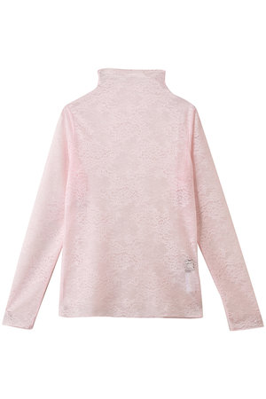 ルール ロジェット/leur logetteのストレッチレースハイネックトップス(110100/110103)