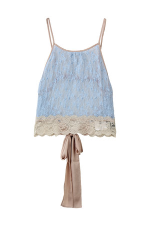 ルール ロジェット/leur logetteのストレッチレースキャミソール