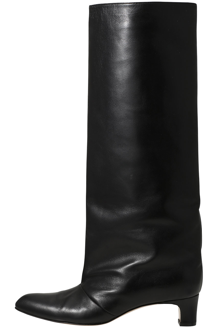 NEBULONI E. ルーズフィットロングブーツ (ブラック, 37.5(24.5)) ネブローニ ELLE SHOP NEBULONI E. ルーズフィットロングブーツ (ブラック, 37.5(24.5)) ネブローニ ELLE SHOP