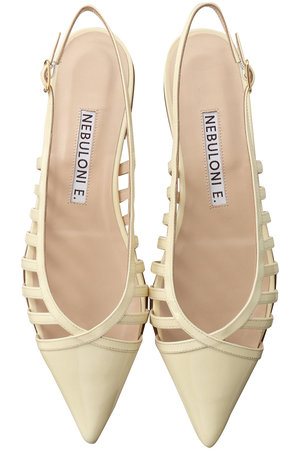 ネブローニ/NEBULONI E.の【予約販売】カットワークスリングバックシューズ