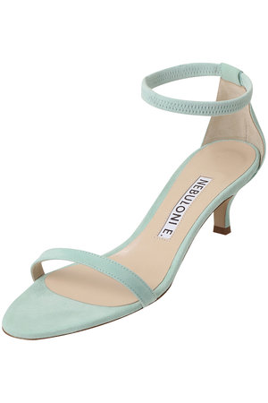 ネブローニ/NEBULONI E.のスエードアンクルストラップサンダル