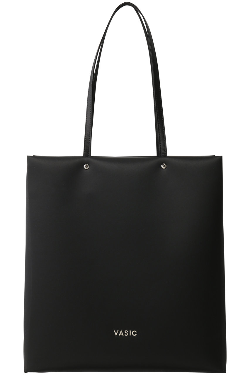 ◆国内発送◆【VASIC】LUME ナイロンバッグ A4収納可 VASIC(ヴァジック)｜Lume ナイロントートバッグ/ブラック の通販