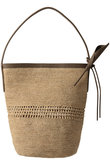Lido ラフィアバケツバッグ