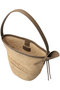 Lido ラフィアバケツバッグ ヴァジック/VASIC