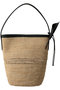 Lido ラフィアバケツバッグ ヴァジック/VASIC ブラック