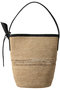 Lido ラフィアバケツバッグ ヴァジック/VASIC
