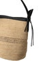 Lido ラフィアバケツバッグ ヴァジック/VASIC