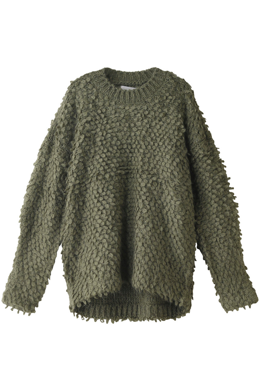 CLANE MOHAIR LOOP BULKY KNIT TOPS