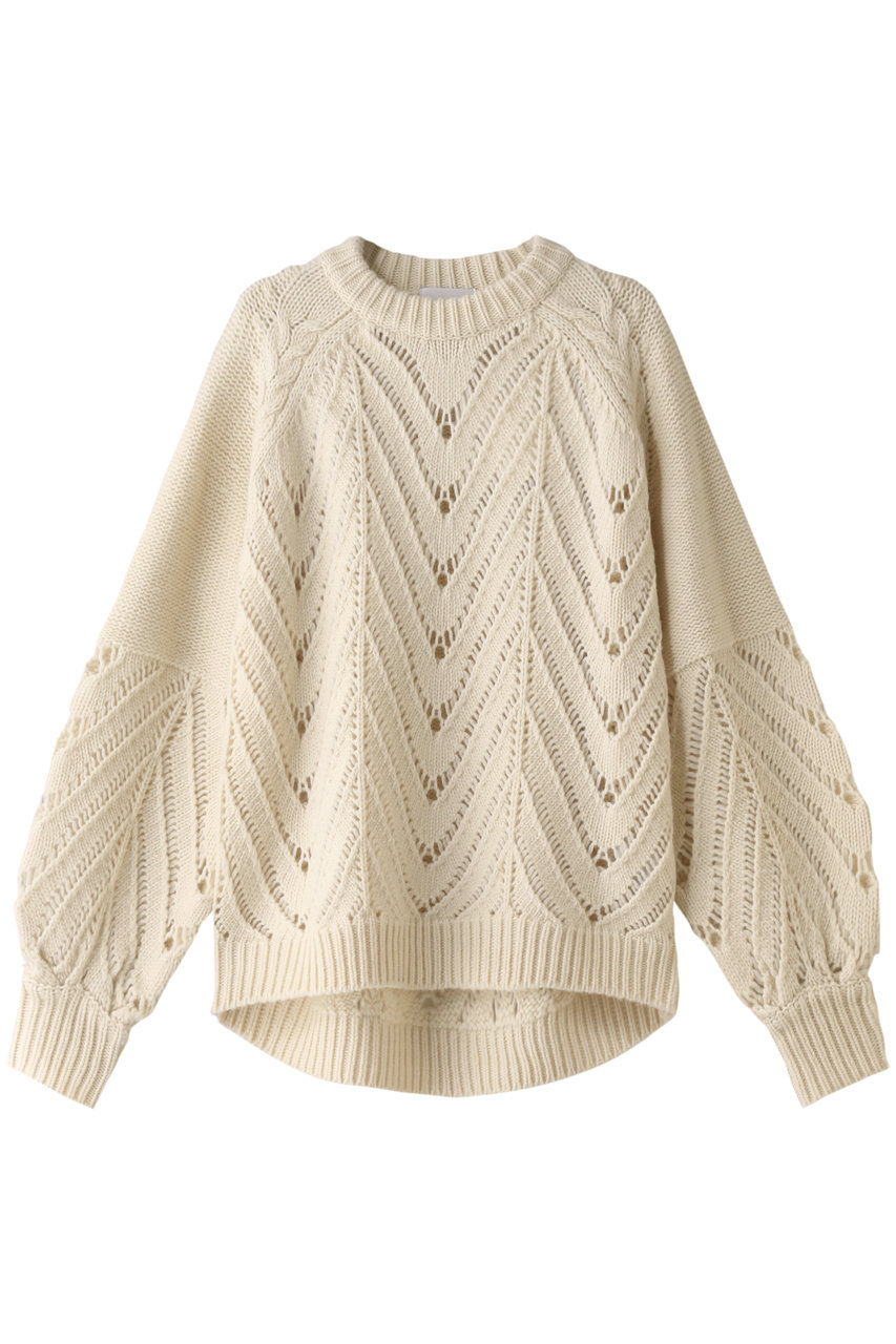 CLANE OPENWORK CABLE KNIT