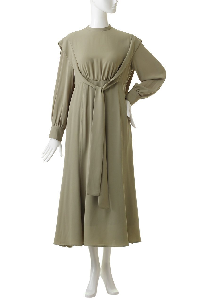 Clane クラネ Square Ribbon One Piece ワンピース ミント の通販 Elleshop エル ショップ