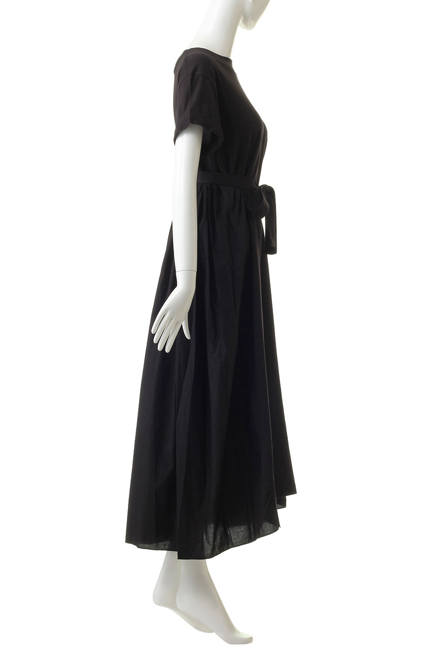 Clane クラネ Back Frill One Piece ワンピース ブラック の通販 Elleshop エル ショップ