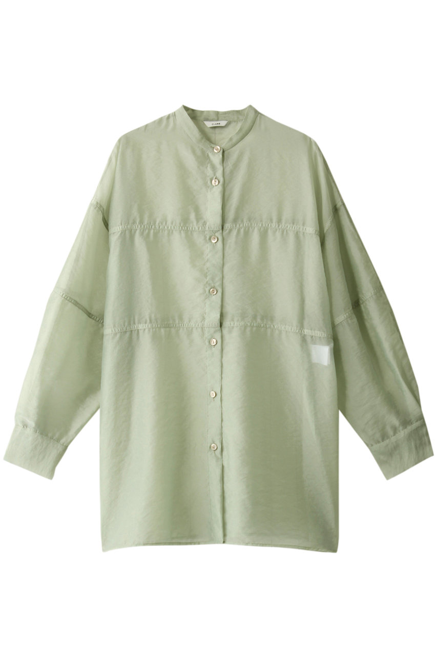 Clane クラネ Switch Sheer Shirt シャツ ミント の通販 Elleshop エル ショップ
