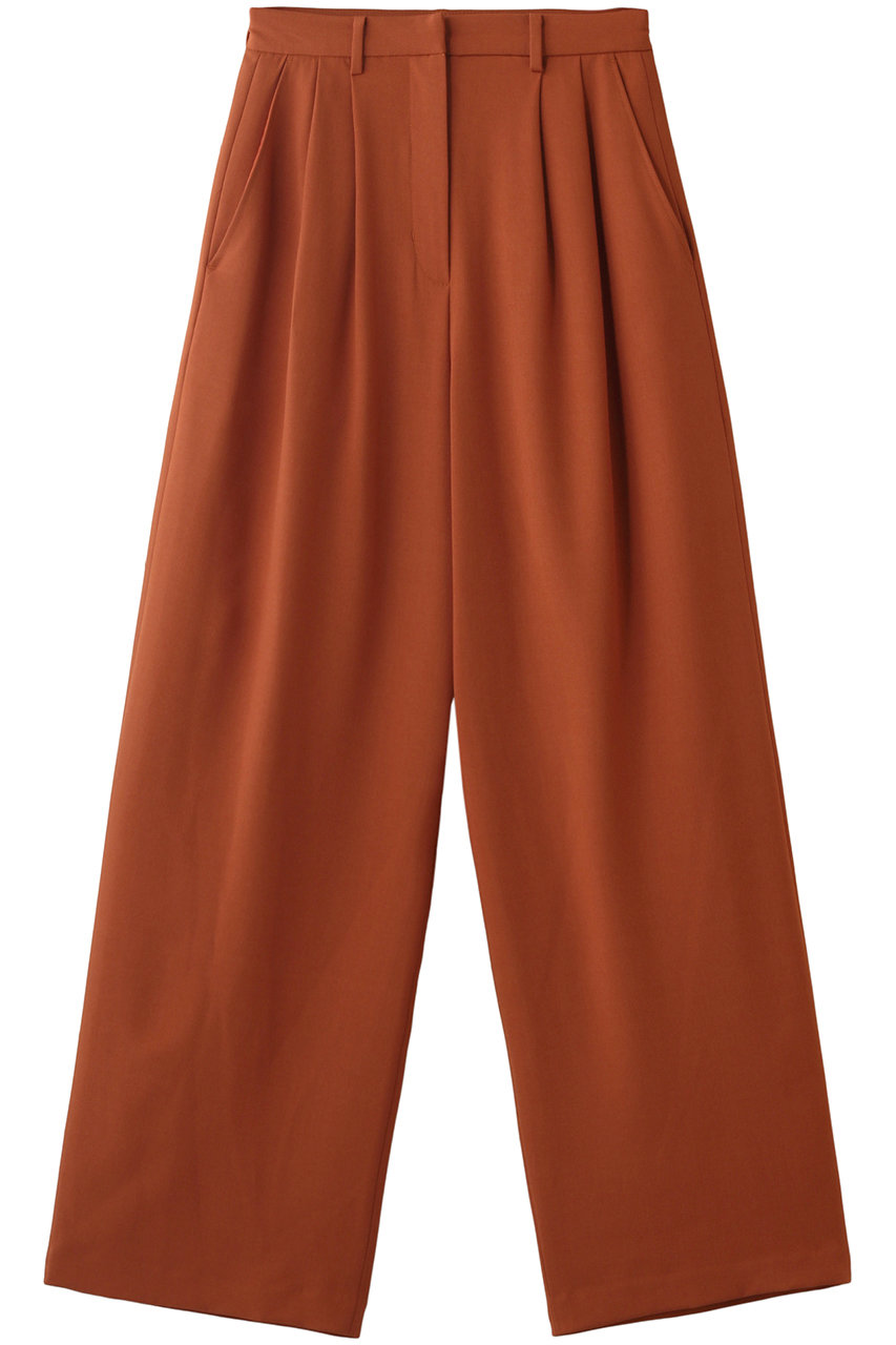 CLANE クラネ BASIC TUCK PANTS / パンツ ORANGE