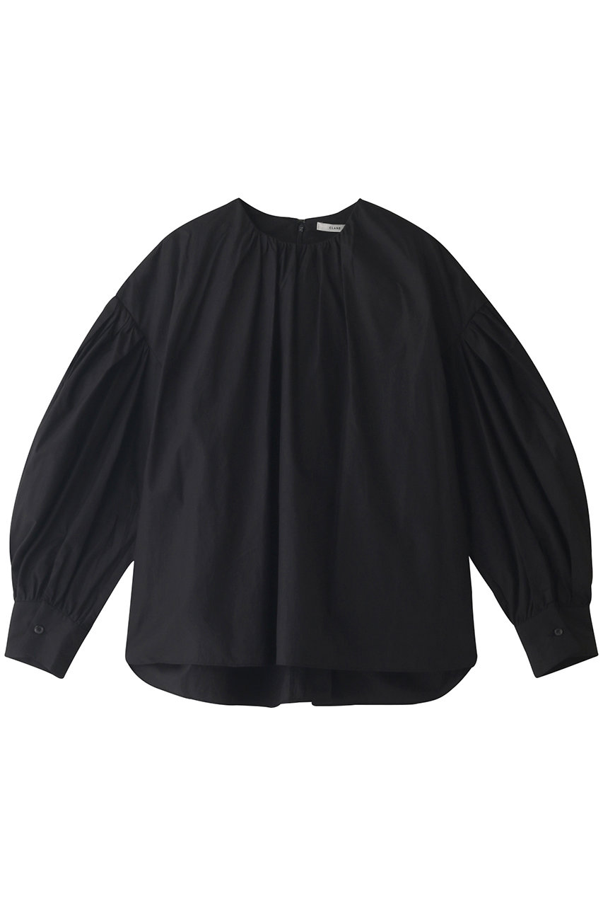 CLANE クラネ VOLUME SLEEVE BALLOON TOPS / シャツ/ブラウス BLACK