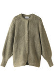 COLOR MOHAIR SHAGGY CARDIGAN / ニット/セーター