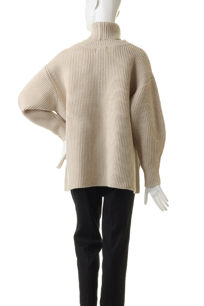 2WAY NECK WARMER KNIT TOPS