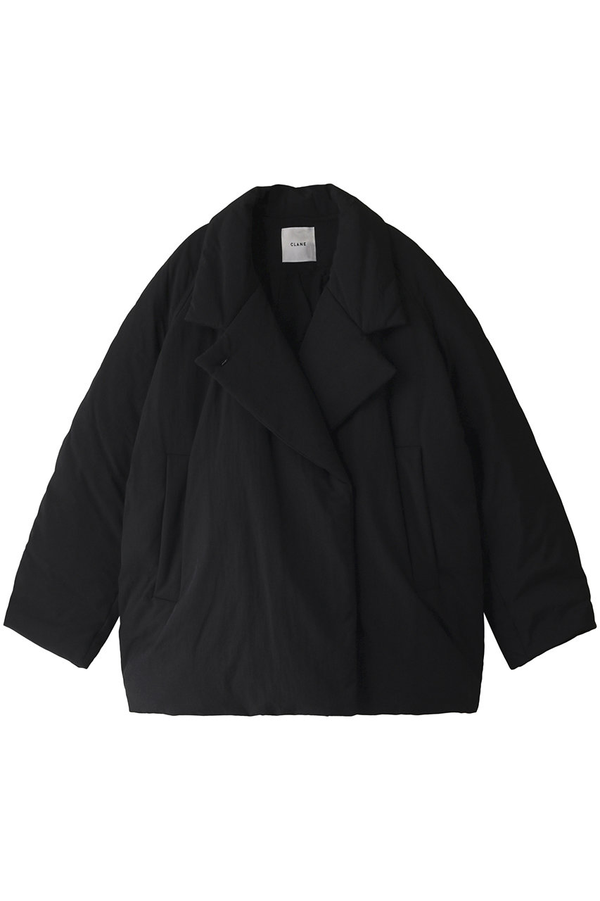 CLANE(クラネ)｜COCOON SHORT DOWN COAT/ブラック の通販｜ELLESHOP