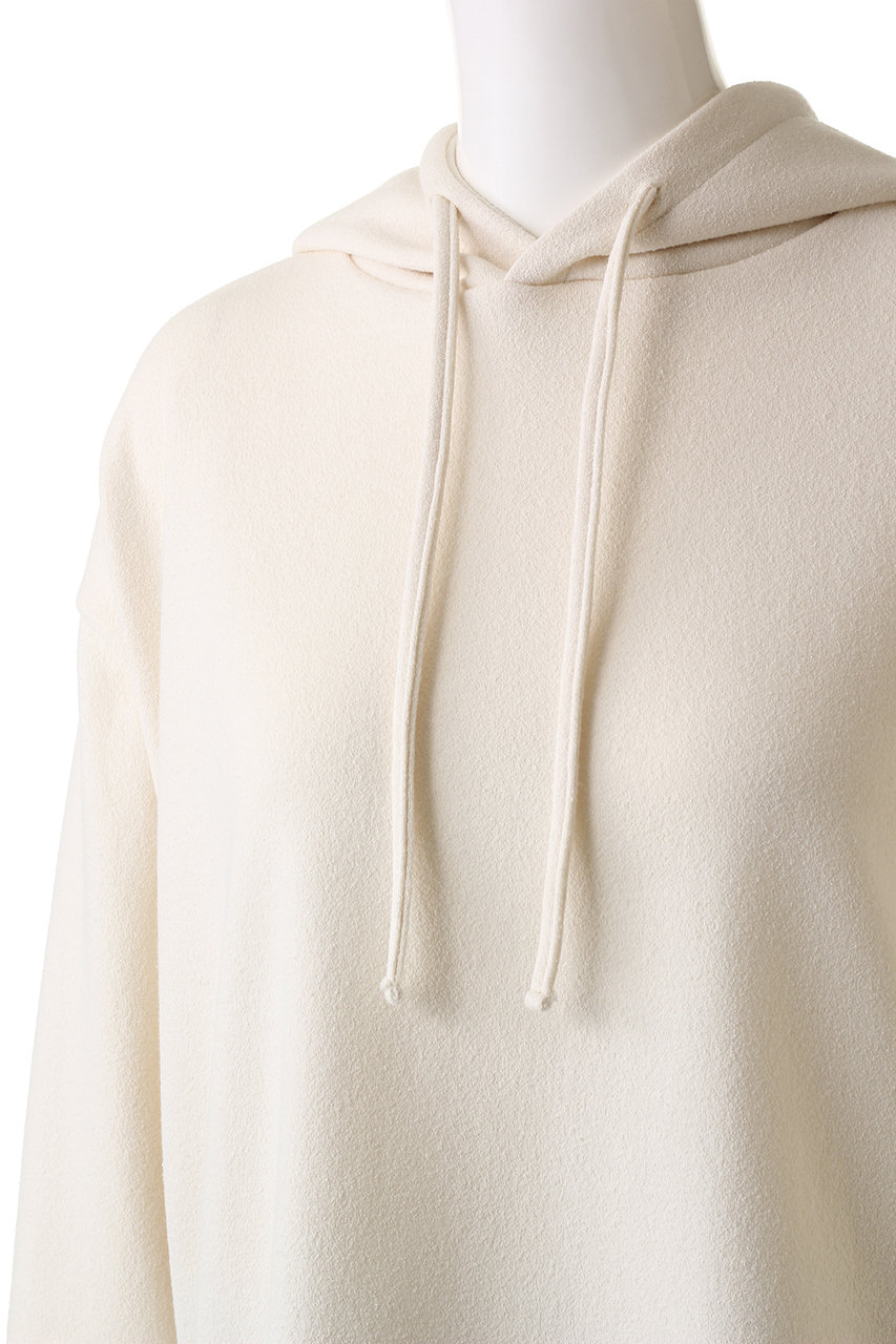 CLANE(クラネ)｜SIDE ZIP WIDE HOODIE Tシャツ/カットソー/アイボリー