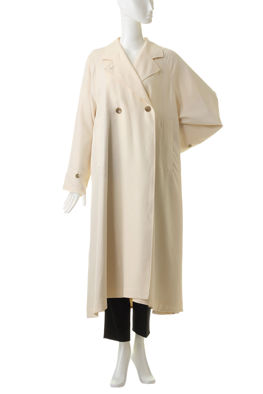 CLANE BACK GATHER DRESS TRENCH COAT+spbgp44.ru