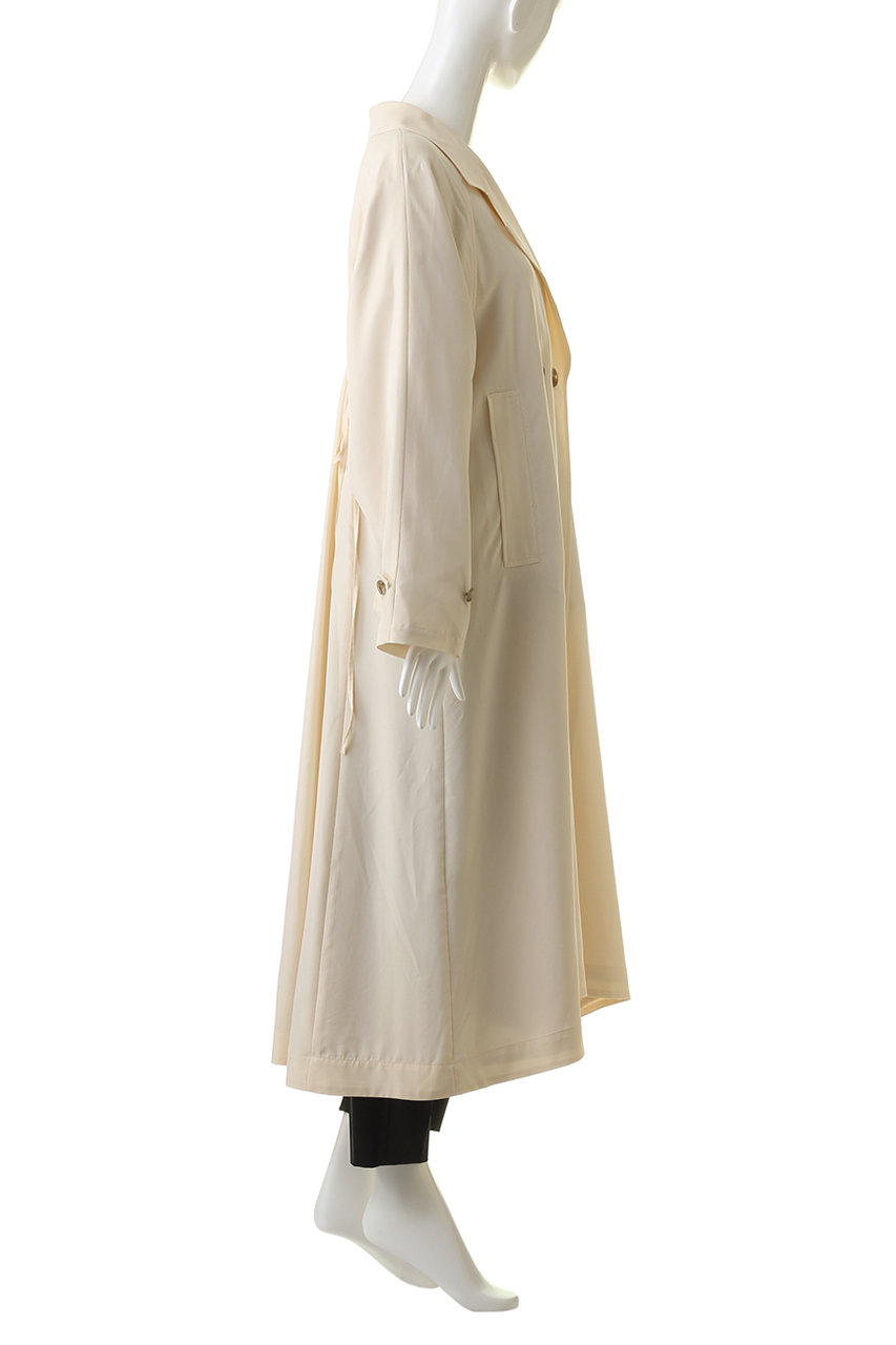 BACK GATHER DRESS TRENCH COAT コート