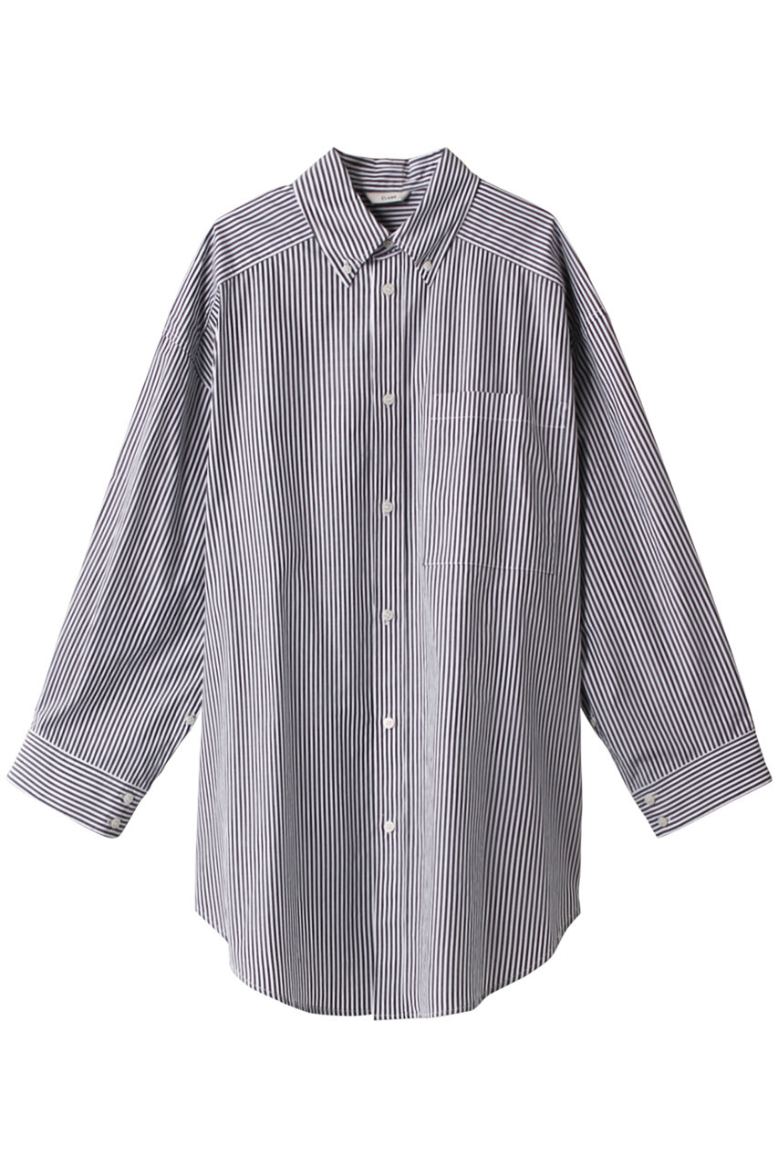 CLANE(クラネ)｜HUGE SHIRT シャツ/ブラウス/ストライプ の通販