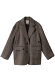MIX SHAGGY OVER TAILORED JACKET/ジャケット
