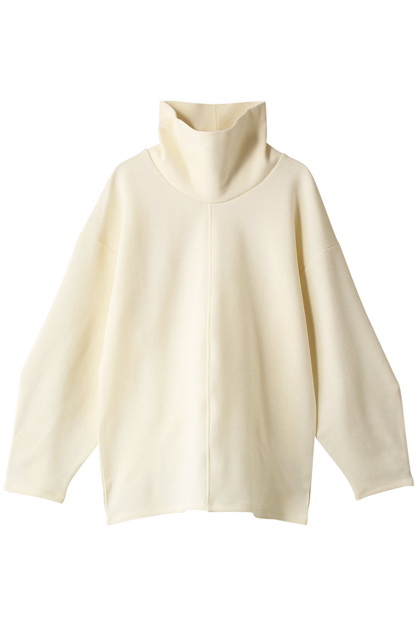 CLANE(クラネ)｜STAND NECK WIDE TOPS/カットソー/IVORY の通販 ...