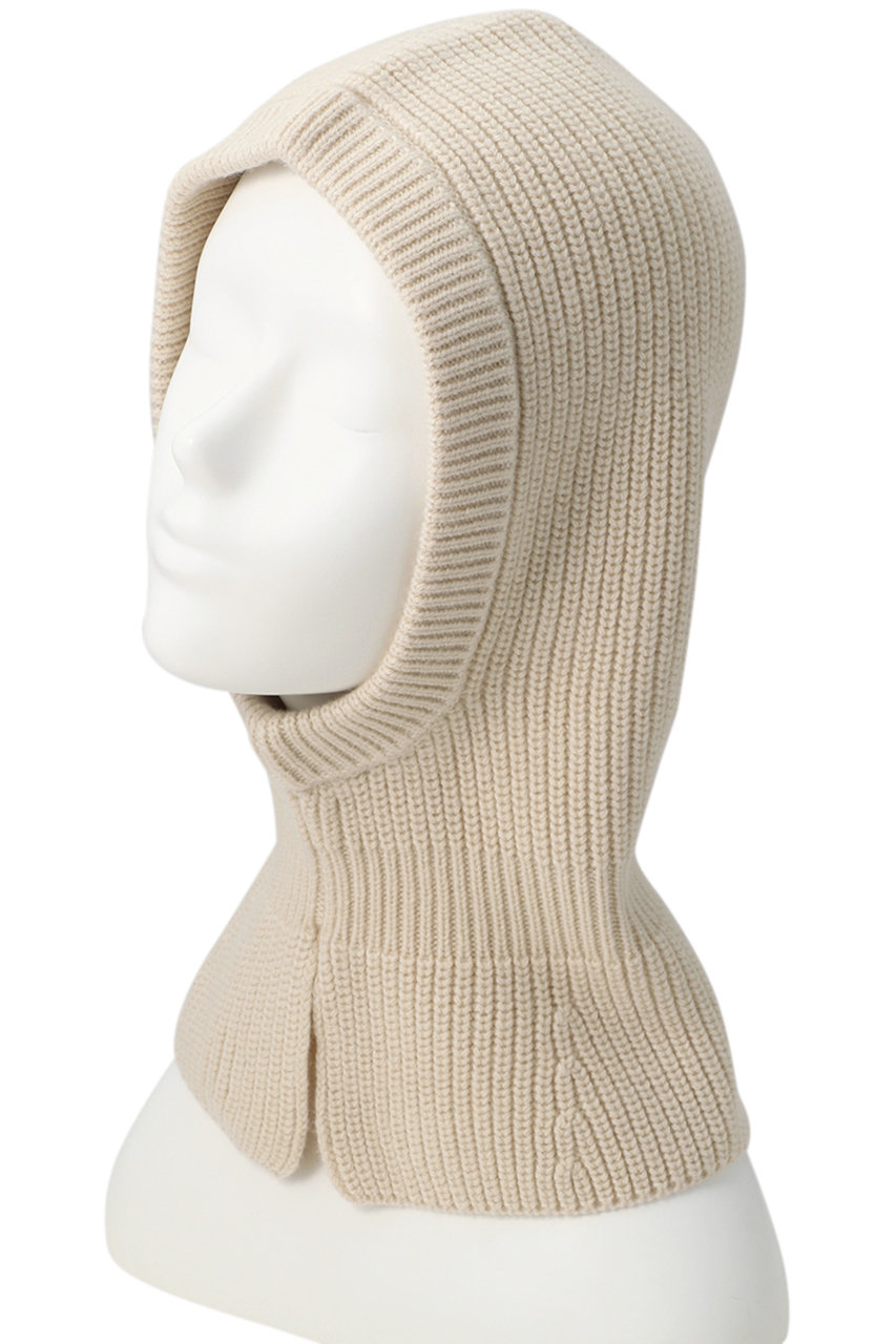 CLANE(クラネ)｜WIDE KNIT TOPS BALACLAVA SET/ニット/IVORY の通販