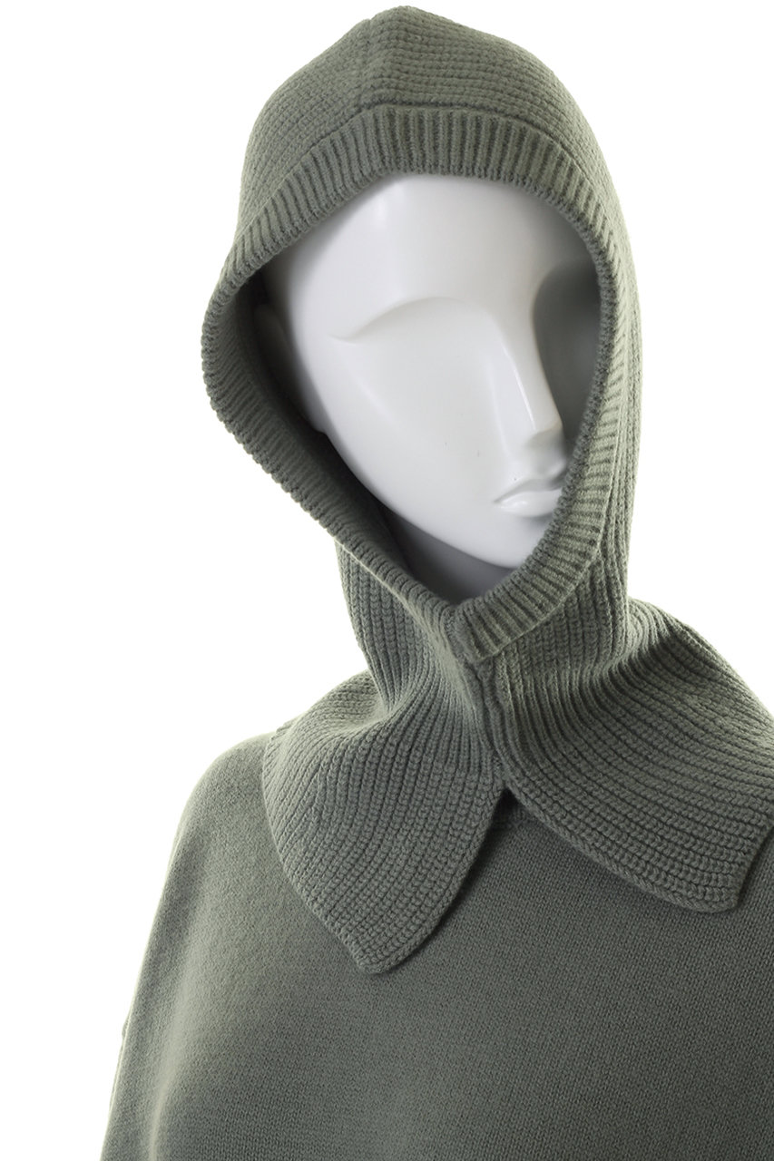 WIDE KNIT TOPS BALACLAVA SET/ニット