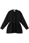 WAIST SHAPE PEPLUM CARDIGAN/カーディガン クラネ/CLANE BLACK