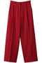 2WAY TUCK STRAIGHT PANTS パンツ クラネ/CLANE RED