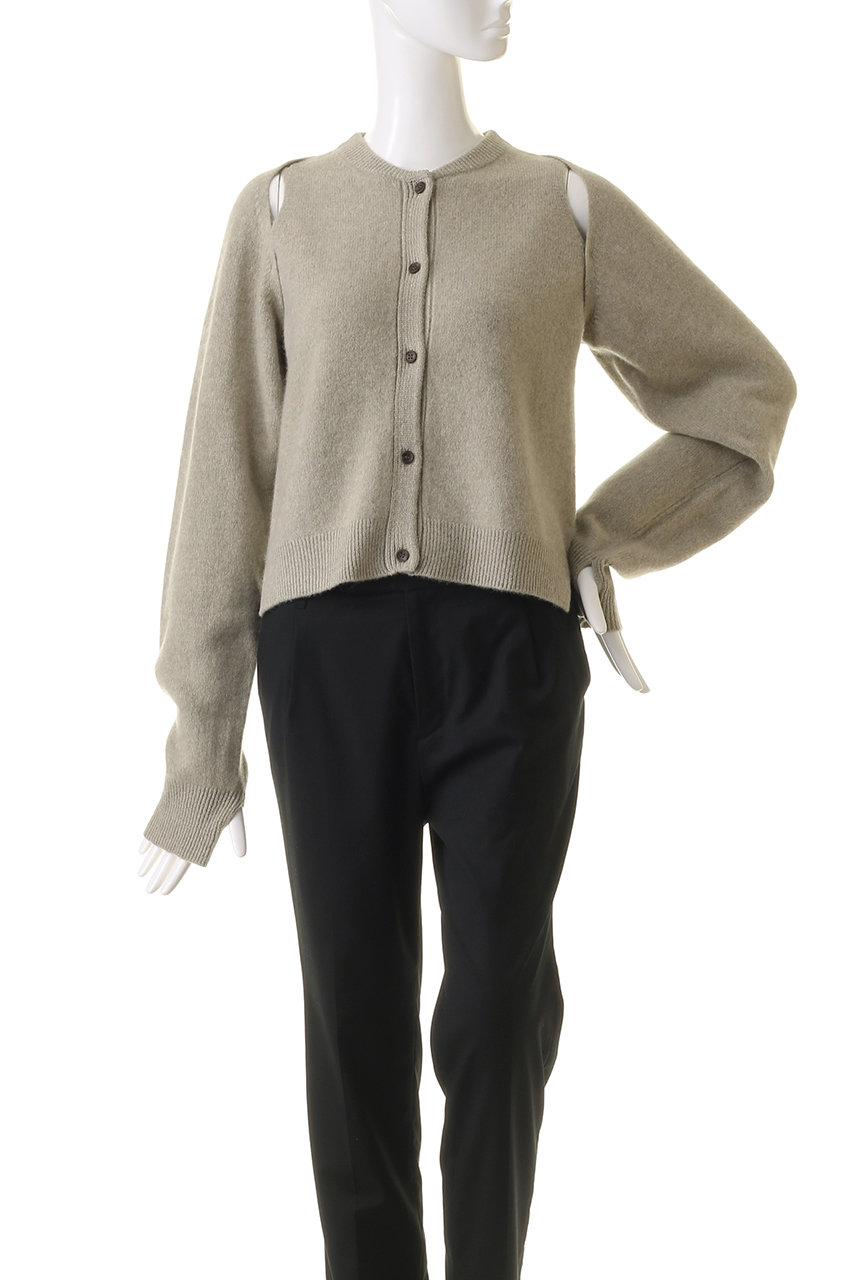 CLANE(クラネ)｜ARRANGE KNIT TOPS ニット/セーター/MOSS GREEN の通販