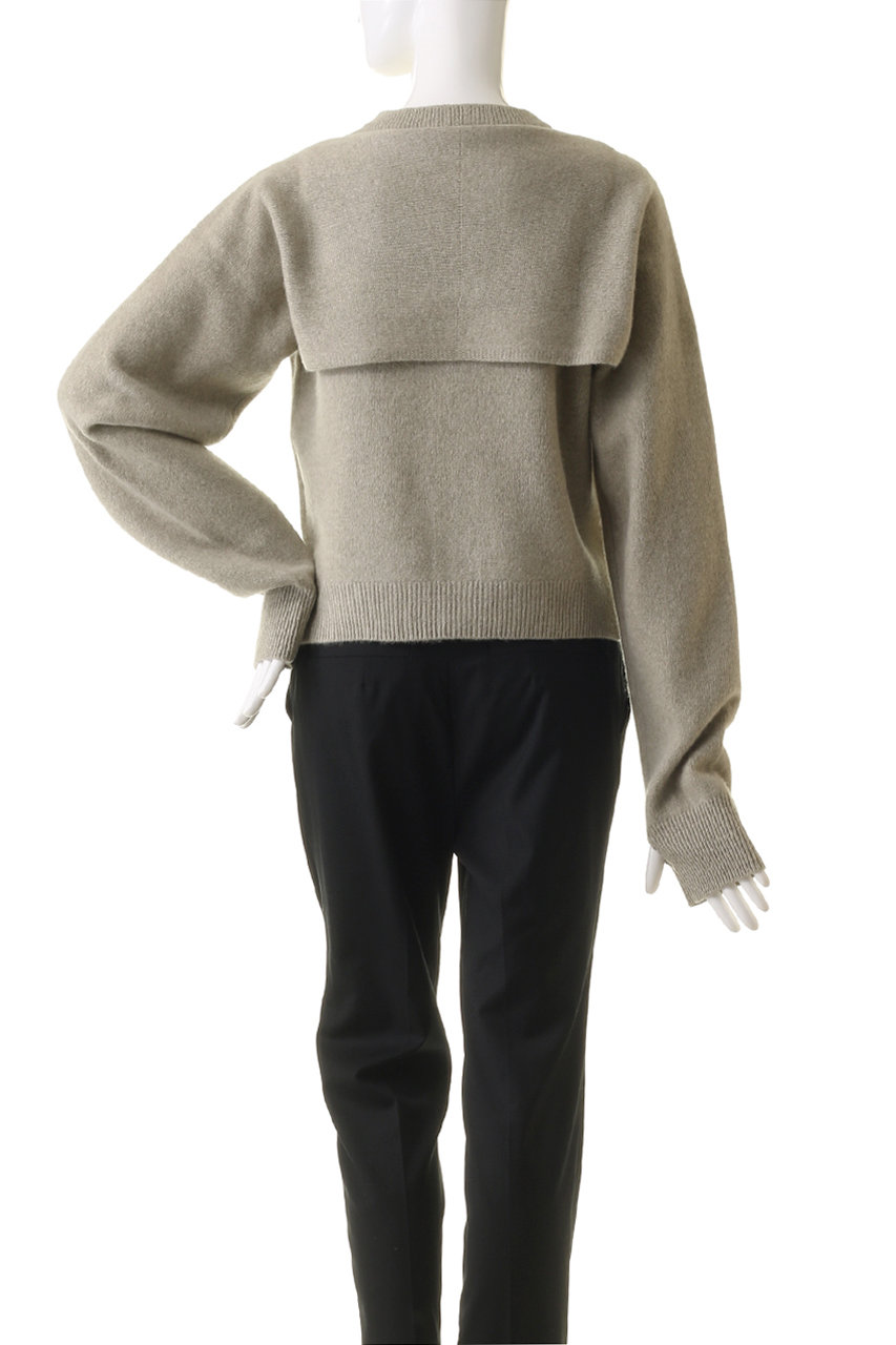 CLANE(クラネ)｜ARRANGE KNIT TOPS ニット/セーター/MOSS GREEN の通販