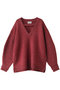 2WAY NECK OVER KNIT TOPS ニット クラネ/CLANE MIX