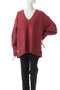 2WAY NECK OVER KNIT TOPS ニット クラネ/CLANE