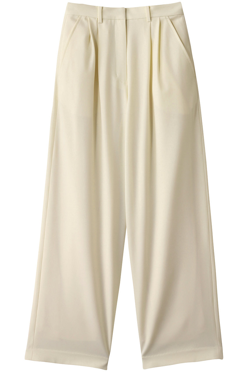 クラネ/CLANEのBASIC TUCK PANTS/パンツ(IVORY/18110-7092)