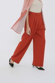 BASIC TUCK PANTS/パンツ