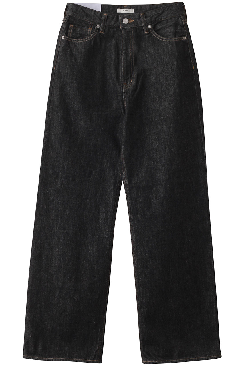 クラネ/CLANEのSECOND DENIM PANTS/デニムパンツ(LIGHT BLACK/14111-7322)