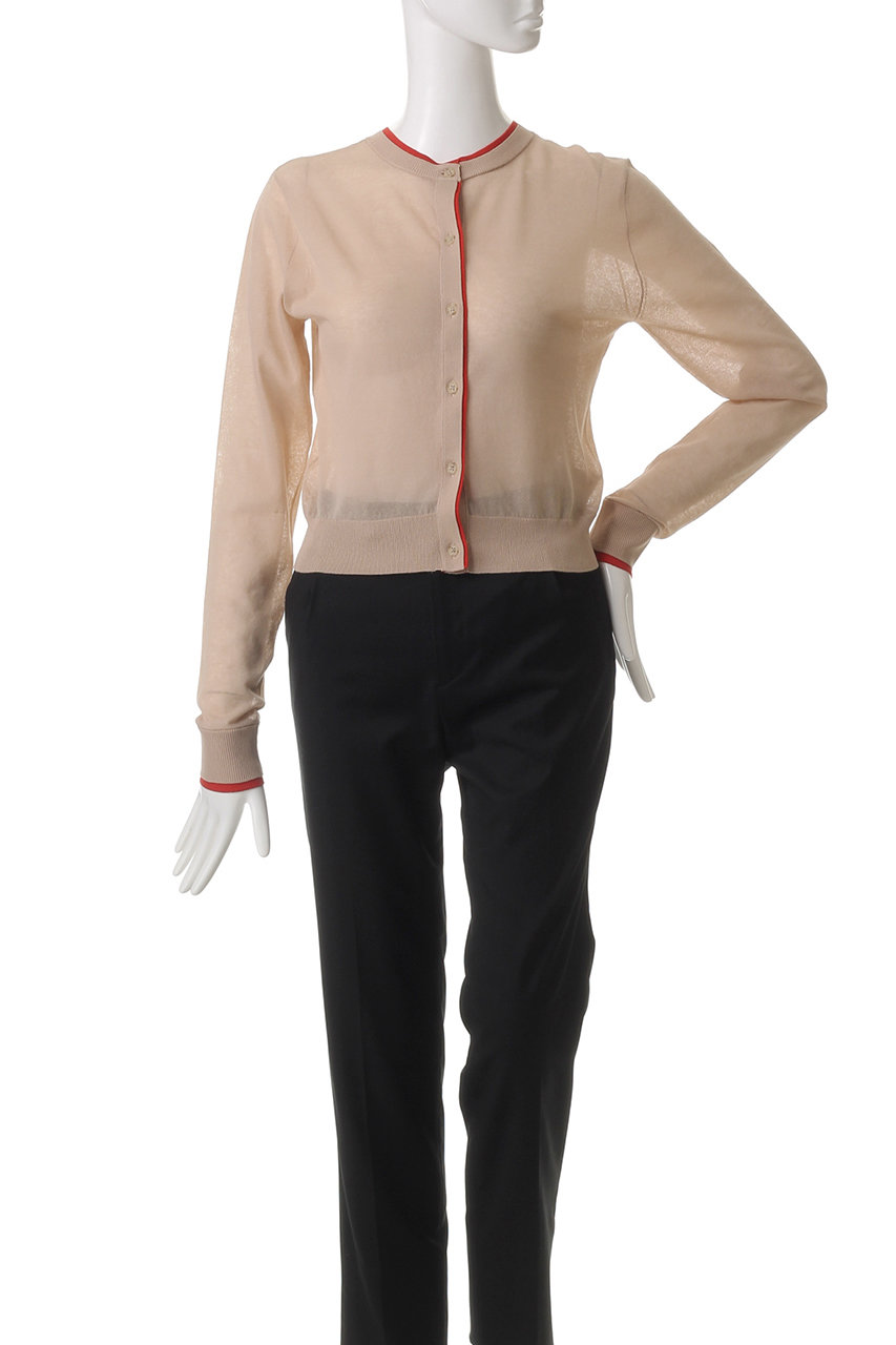 CLANE(クラネ) W FACE BICOLOR SHEER CARDIGAN - COLDBECK