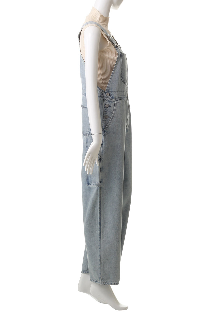 CLANE(クラネ)｜WAIST ADJUST OVERALLS/オーバーオール/BLUE の