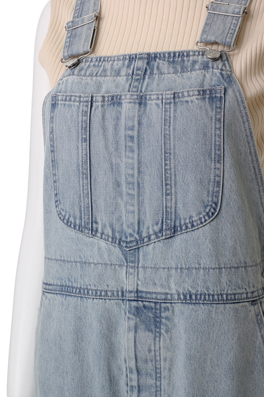 CLANE(クラネ)｜WAIST ADJUST OVERALLS/オーバーオール/BLUE の