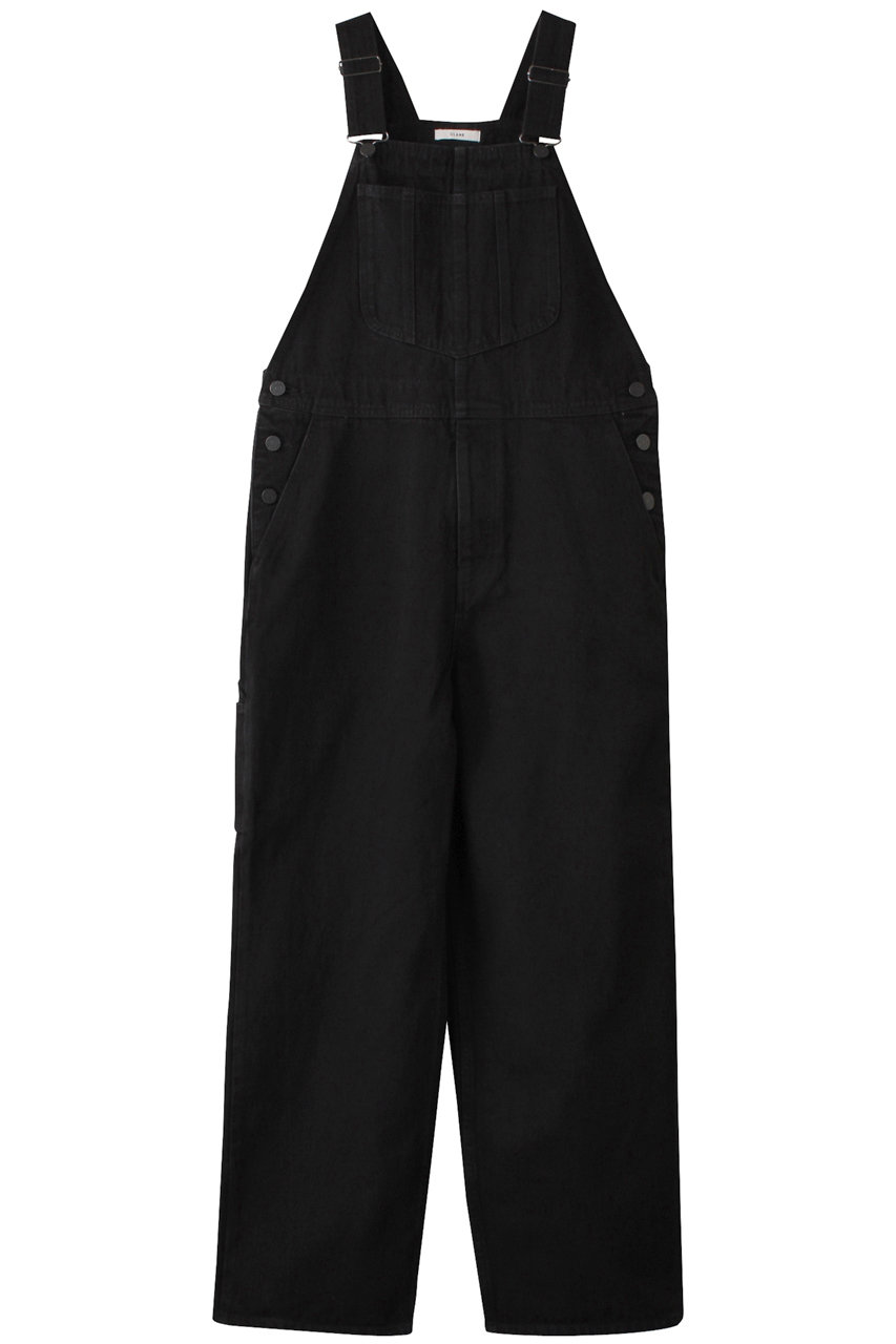 CLANE WAIST ADJUST OVERALLS/オーバーオール (BLACK, 2) クラネ ELLE SHOP CLANE WAIST ADJUST OVERALLS/オーバーオール (BLACK, 2) クラネ ELLE SHOP
