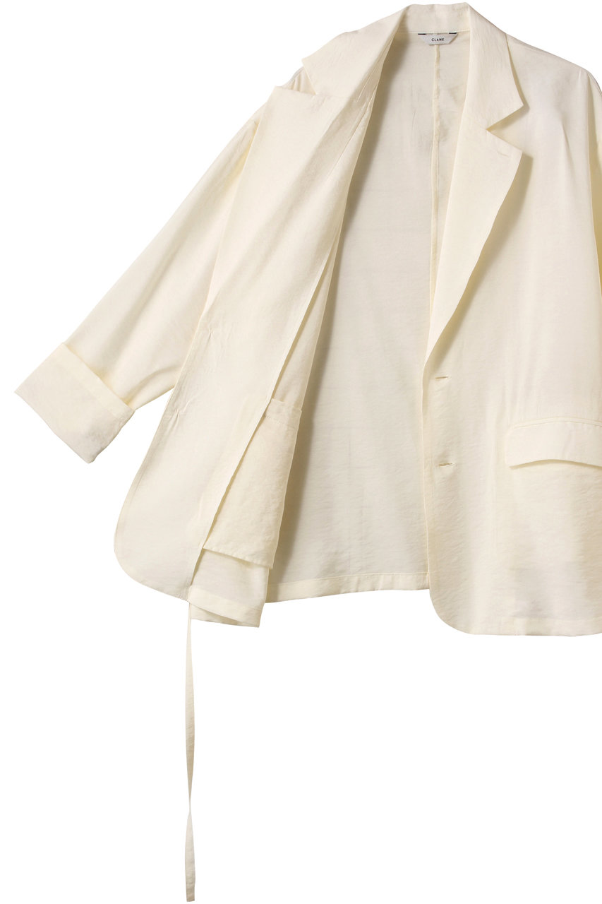 CLANE(クラネ)｜2WAY SHEER JACKET/ジャケット/IVORY の通販