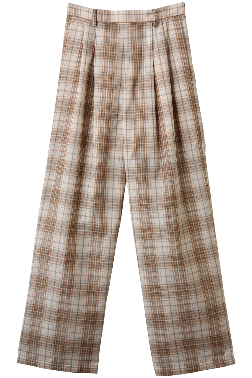CLANE SHEER STRAIGHT PANTS/パンツ (MIX, 1) クラネ ELLE SHOP CLANE SHEER STRAIGHT PANTS/パンツ (MIX, 1) クラネ ELLE SHOP