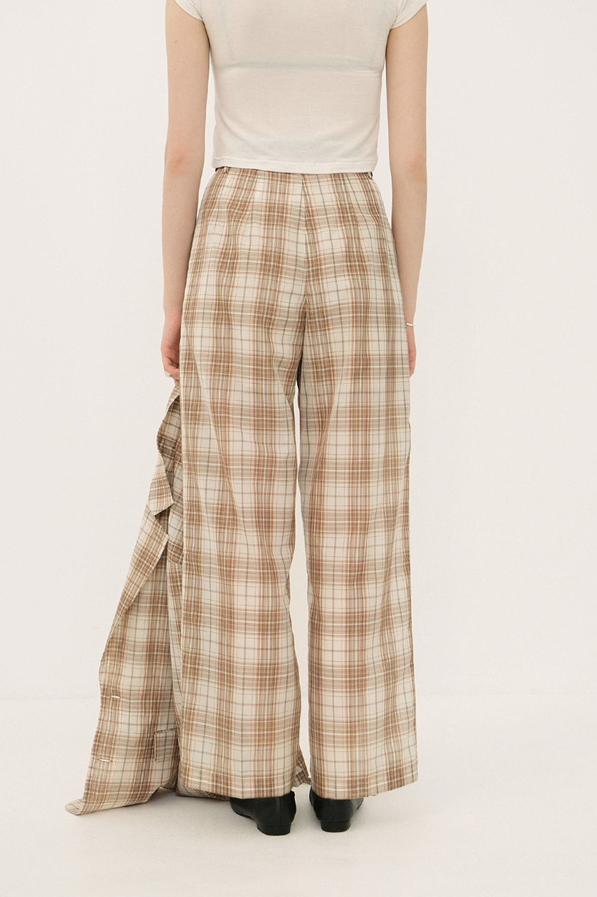 SHEER STRAIGHT PANTS｜SKIRT/PANTS(スカート/パンツ)｜CLANE
