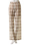 SHEER STRAIGHT PANTS/パンツ クラネ/CLANE
